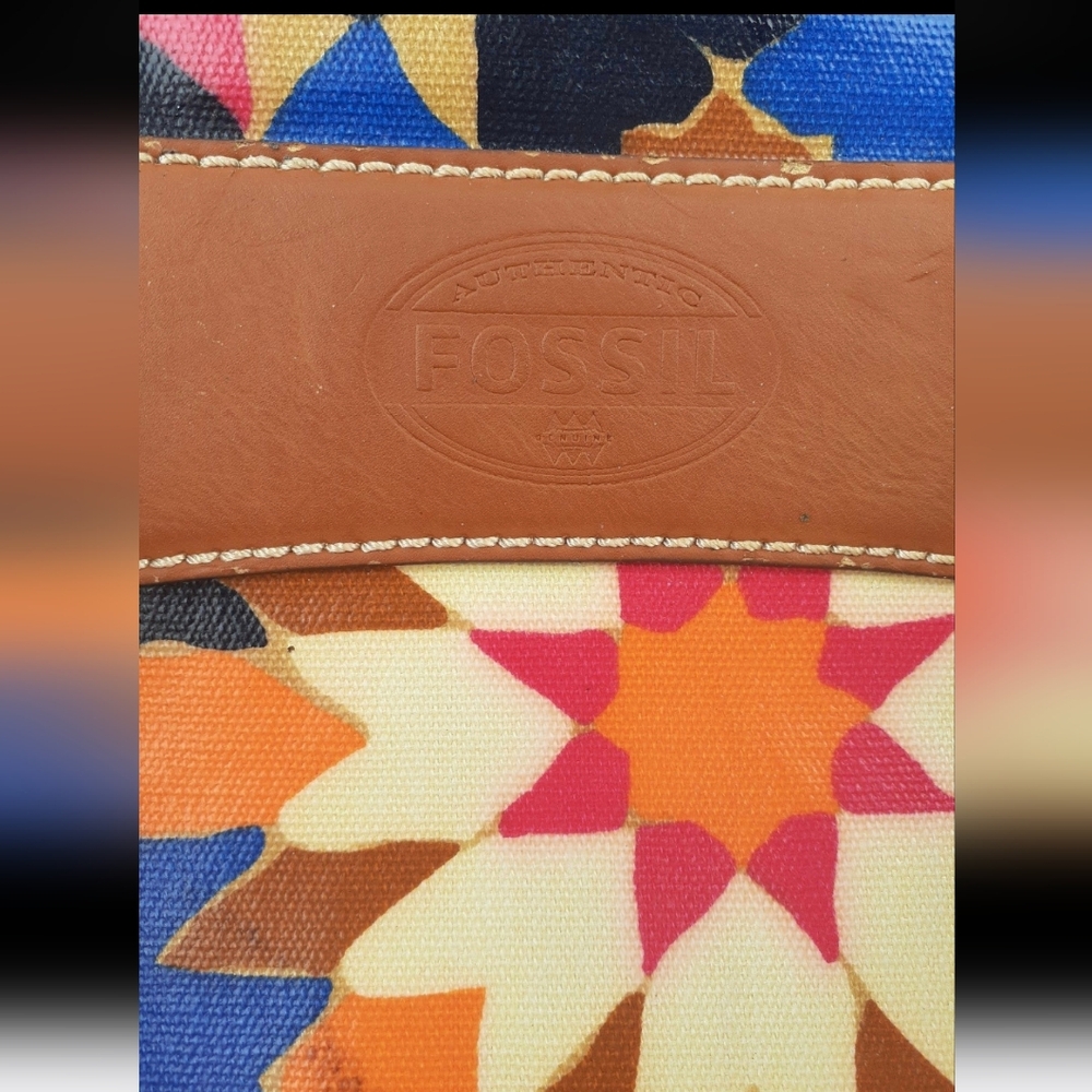Fossil Tote Multicolored Large - image 2